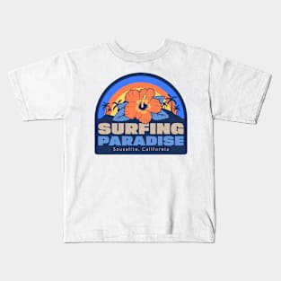 Surfing Paradise Shirt Kids T-Shirt